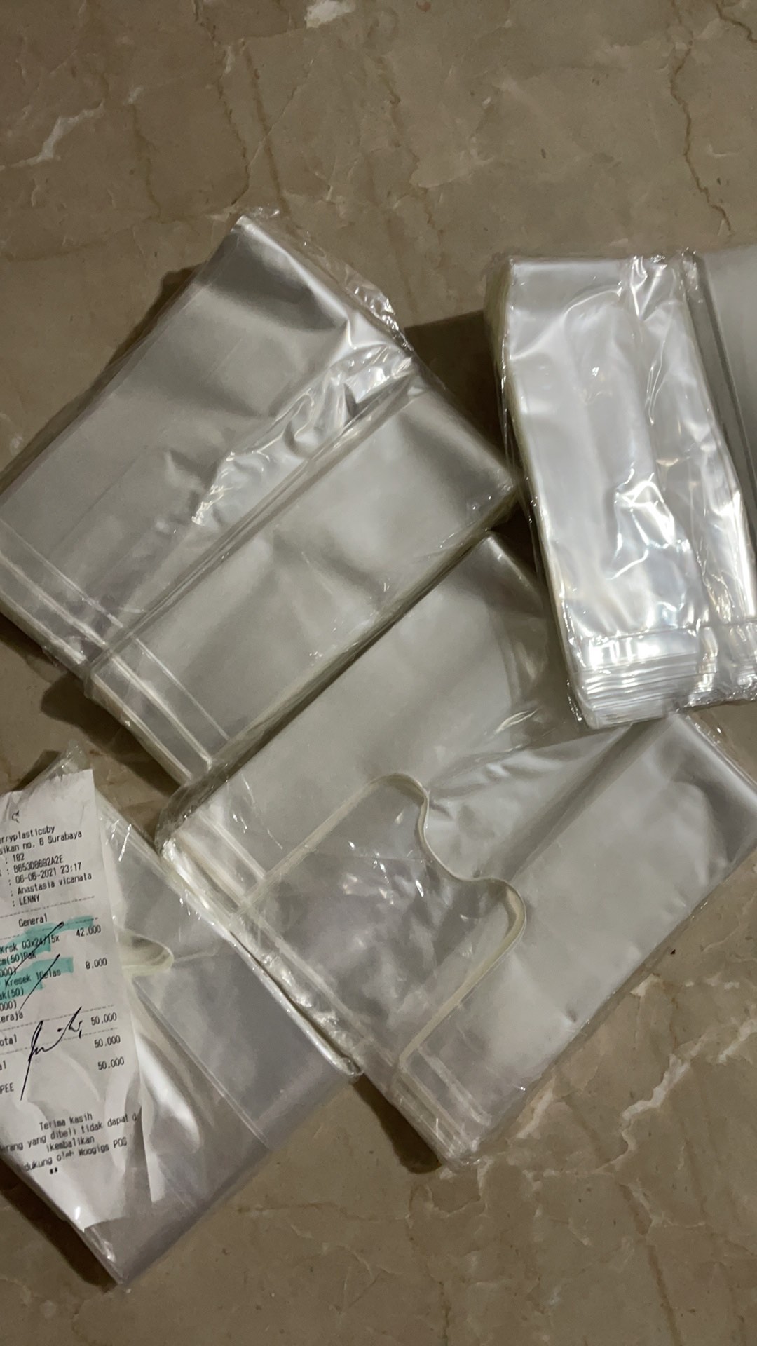 Kantong Plastik Pp Kresek Uk 15 Bening Transparan Tebal