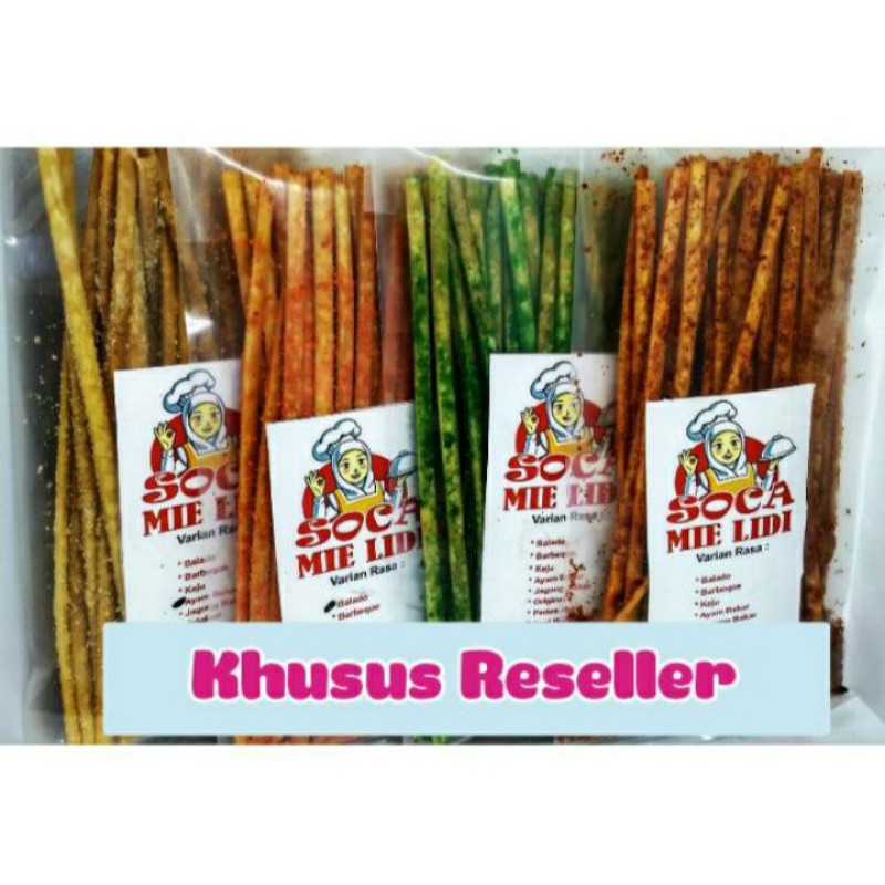 

MIE LIDI, LIDI-LIDIAN KHUSUS RESELLER, 9 VARIAN RASA