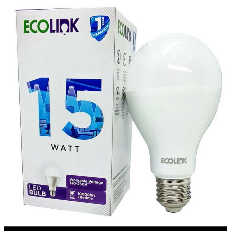 lampu led ecolink 15 watt