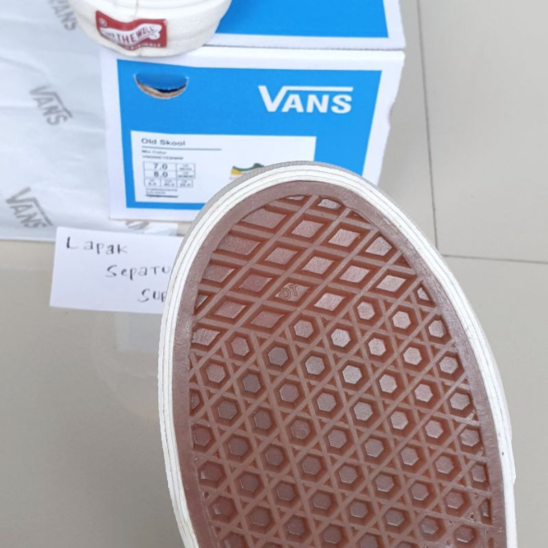 Sepatu Vans Old Skool Vault Og Rainbow Yacht Club PREMIUM BNIB Sneakers Casual Pria Wanita