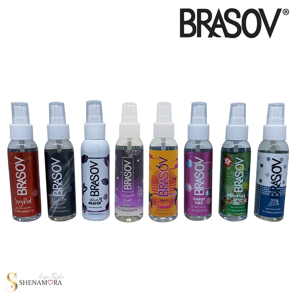 Brasov Body Mist Cologne Spray 100 ml