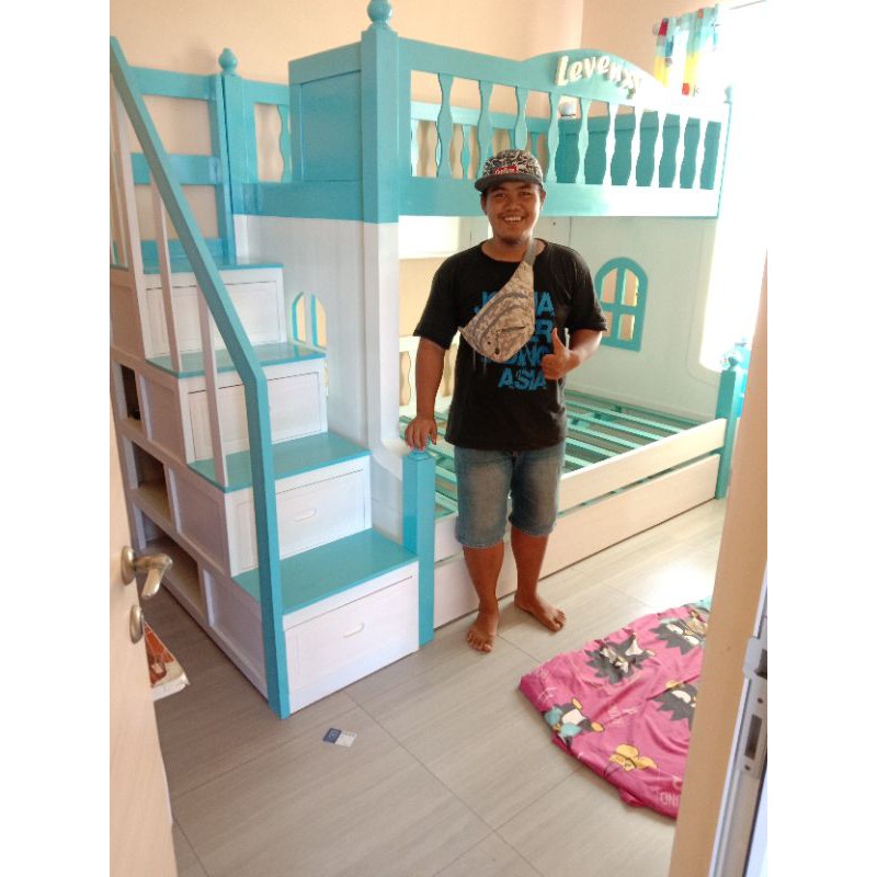 tempat tidur anak/tempat tidur tingkat/tempat tidur anak murah