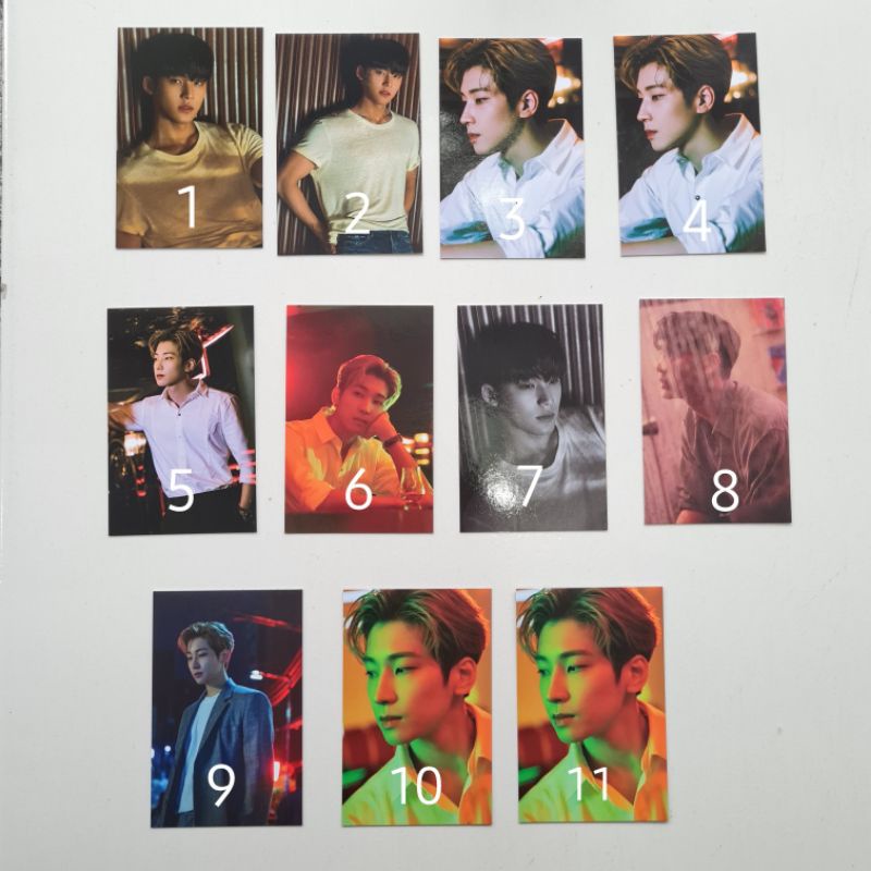 Seventeen Wonwoo Mingyu Minwon Bittersweet Trading Card TC