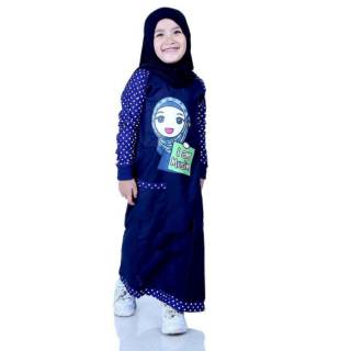  BAJU  MUSLIM  ANAK  PEREMPUAN DRESS ANAK  GAMIS ANAK  