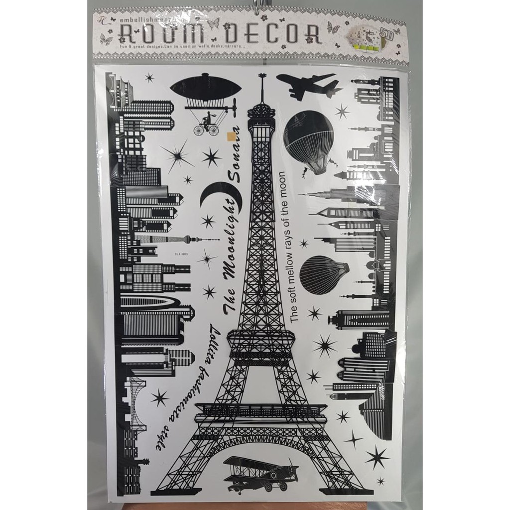 Wall stiker dinding  5D ( room decor ) TERMURAH 