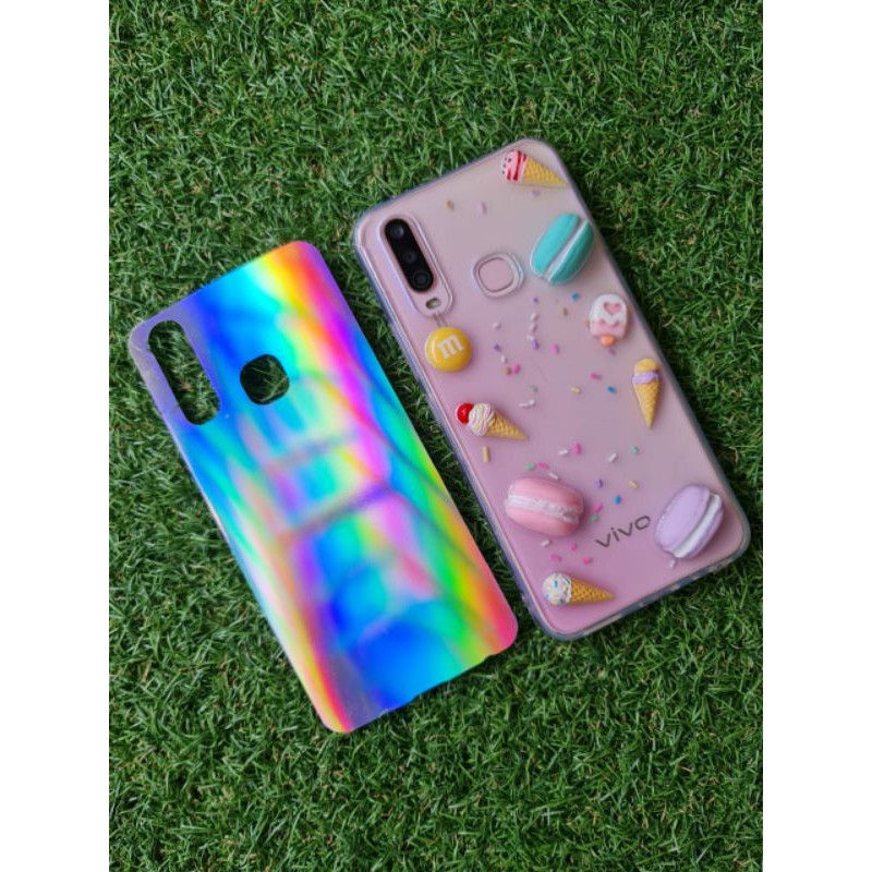 DY Softcase DIY 3D CUTE Hologram Ip 12 mini  A12 A21S A52 A92