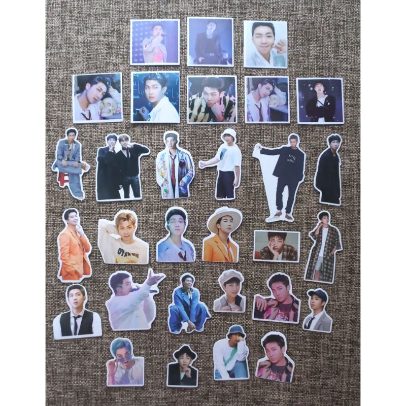 

30 PCS STIKER BTS RM UNOFFICIAL ( NO WATERPROOF )