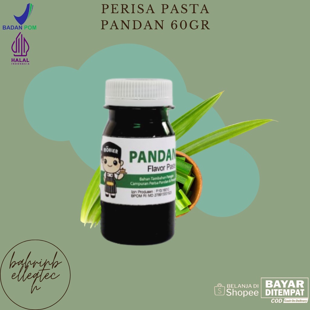 

⚡COD⚡ PERISA PASTA PEWARNA MOHLER PANDAN 60gr / PERISA PASTA MOHLER PANDAN 60gr COCOK UNTUK TAMBAHAN BAHAN PANGAN KUE DAN ICE CREAM / PERISA PASTA PANDAN 60gr BISA BUAT MINUMAN BUKA PUASA / MOHLER Pasta perisa pewarna PANDAN