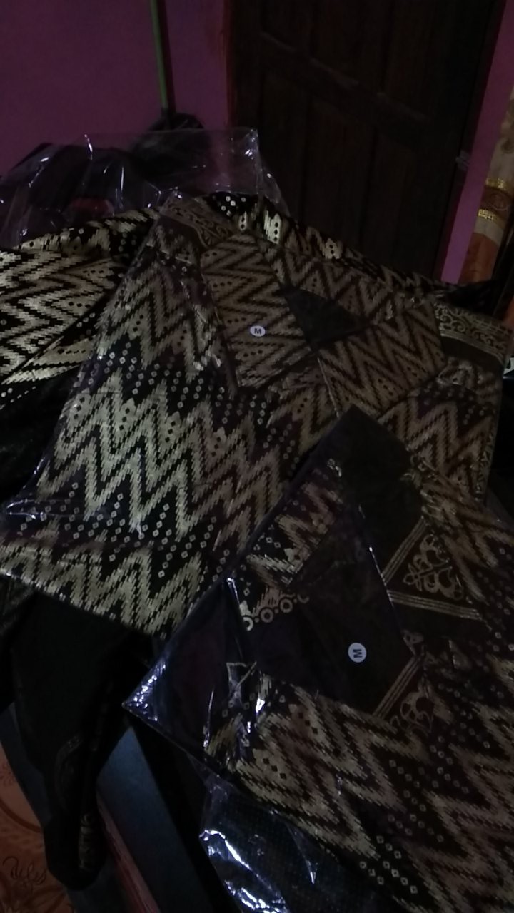 Bisa Pisah Batik Couple Keluarga Sania Ruffle Ori Ndoro Jowi Termurah Cibulan Biru