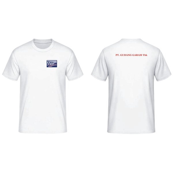 KAOS BAJU COMBED 30S DISTRO PT GUDANG GARAM TBK POLOS CUSTOM INDONESIA BEST QUALITY