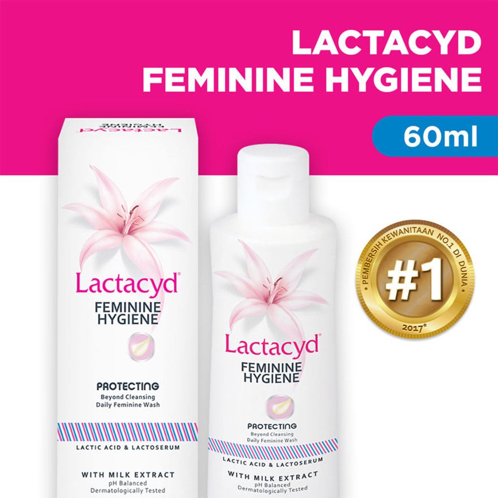 Lactacyd All Day Care / Lactacyd Feminine Hygenis Protect /Pembersih Kewanitaan 60 ml