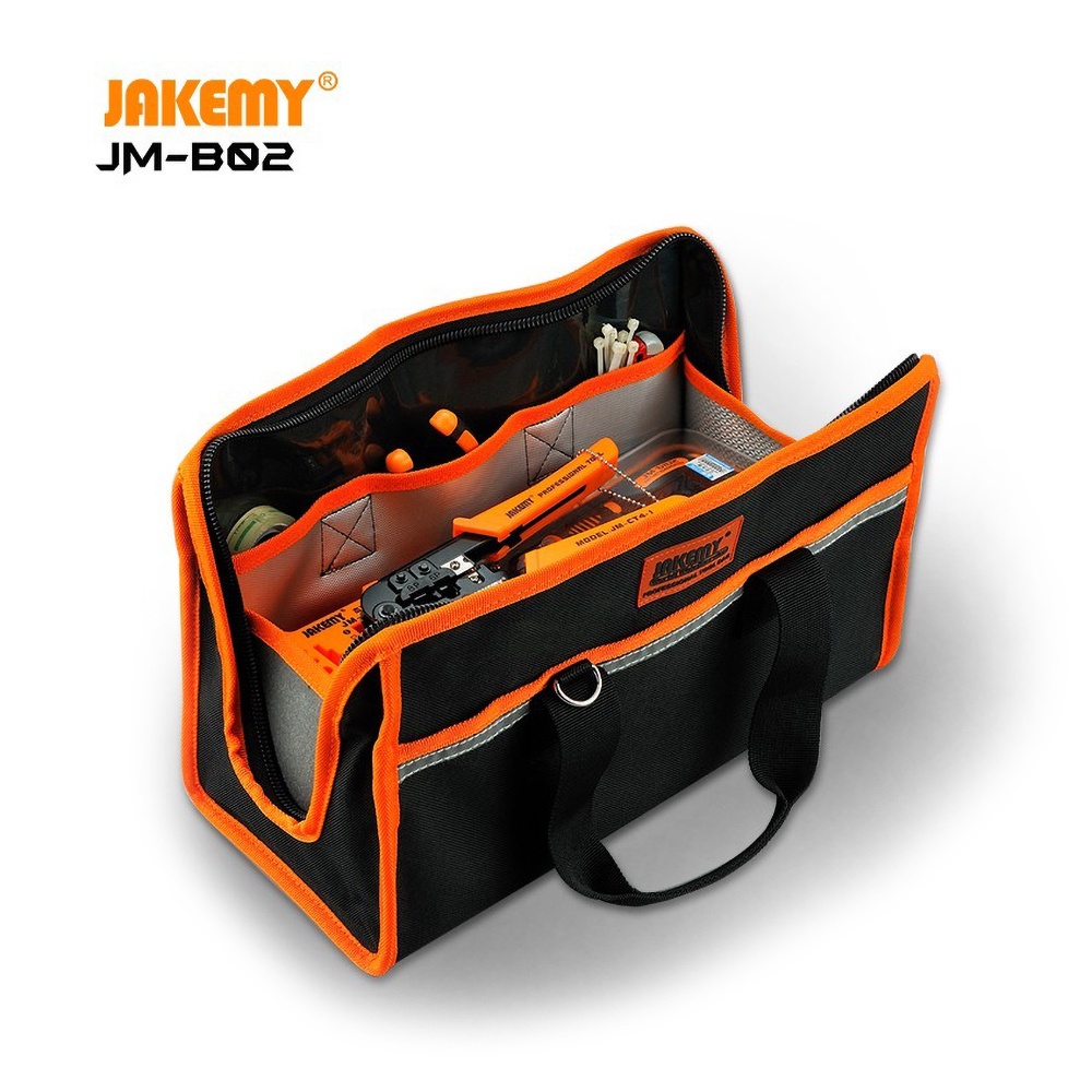 Jakemy JM-B02 Tas Professional Portable Tool Bag Medium Set