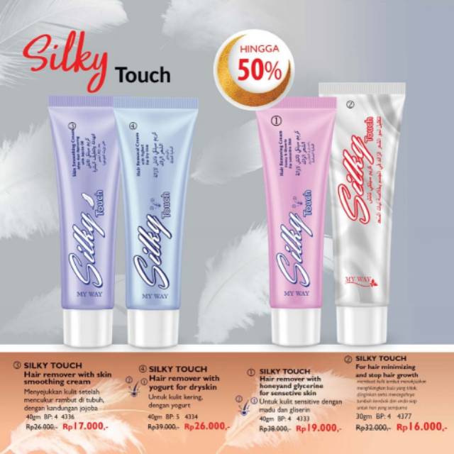 My Way Silky Touch Hair Remover With Skin Smoothing Cream, Yogurt For Dryskin, Dan Honeyand Glycerin