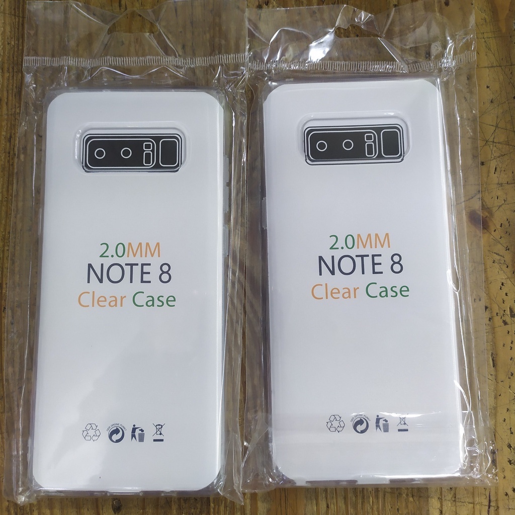 SOFTCASE CLEAR CASE SILIKON BENING 2.0 MM SAMSUNG NOTE 10 / SAMSUNG NOTE 20 / SAMSUNG NOTE 8