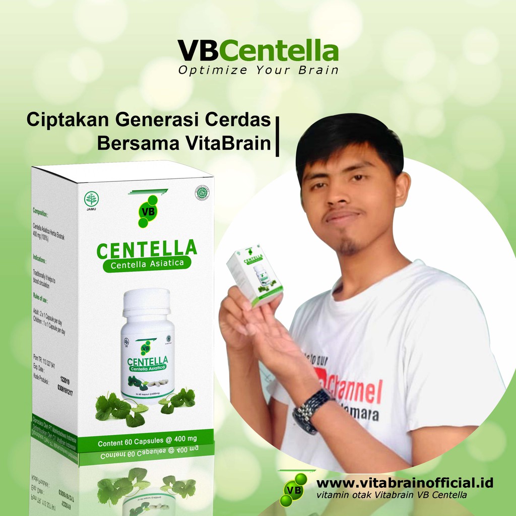 Vb Centella suplemen kecerdasan otak