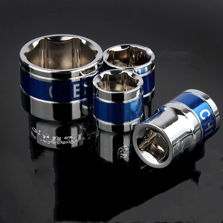 1PCS/SET Mata Sock Shock 1/2 Inch 6 PT Chrome Vanadium - Kunci Sok Pilih Ukuran 22 mm