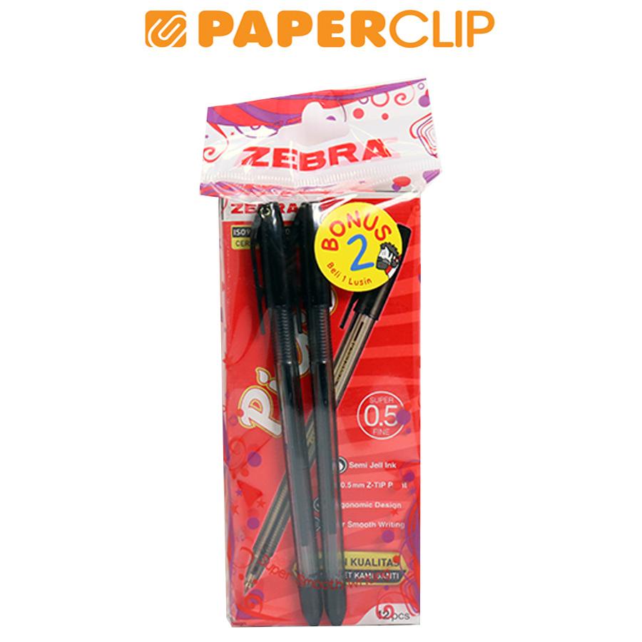 

BALLPOINT ZEBRA PICCOLO 05 12 BLACK