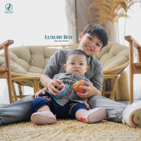Kemeja Bayi Laki Laki Luxury  Family By Alwa Hijab | KOKO BABY BOY LUXURY FAMILY ALWA HIJAB ORI | CO