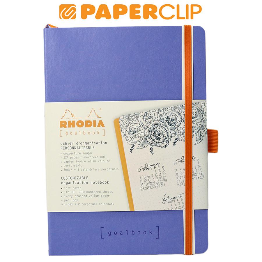

NOTEBOOK RHODIA GOALBOOK 117749C IVO.A5 IRIS
