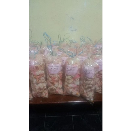 

krupuk usek pedas khas paninggaran