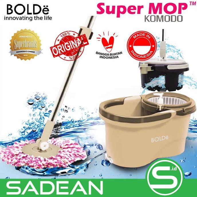 Alat Pel Lantai BOLDe Super MOP KOMODO Original