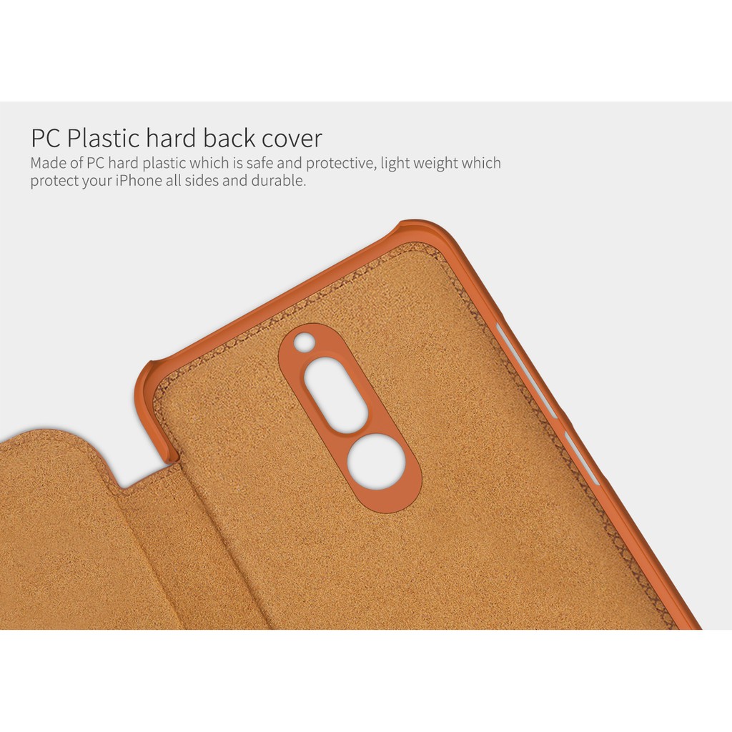 Case XIAOMI Redmi 8 Flip Cover Leather Hardcase Original