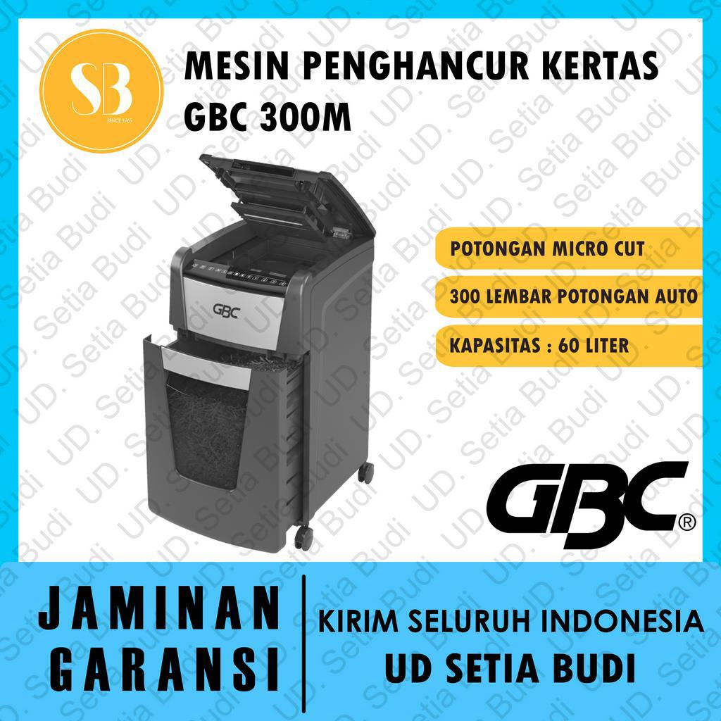 Mesin Penghancur Kertas Paper Shredder GBC Shredmaster Auto+ 300M