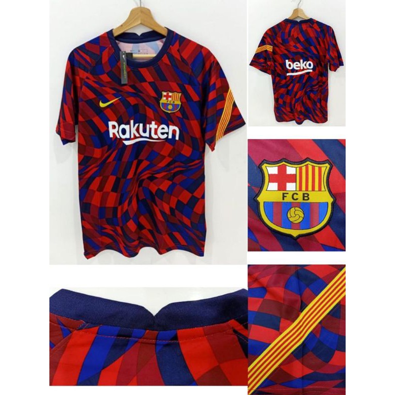 Jersey Bola Trainiing UCL ilusion Barca/prematch UCL