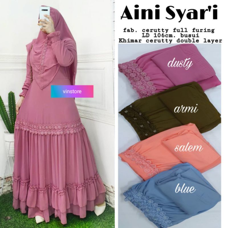 AINI SYARI BY VINSTORE FULL CERUTY