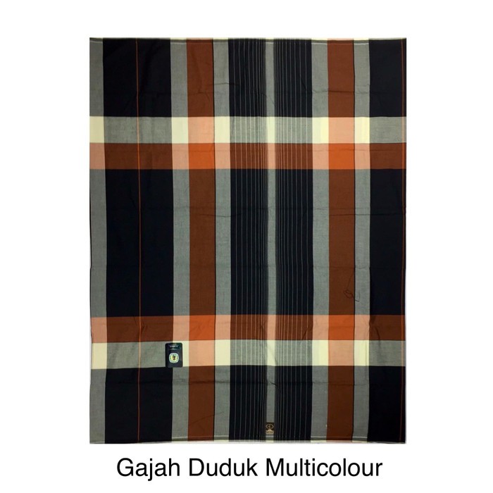 (Grosir 10pcs) Sarung Gajah Duduk Multicolour