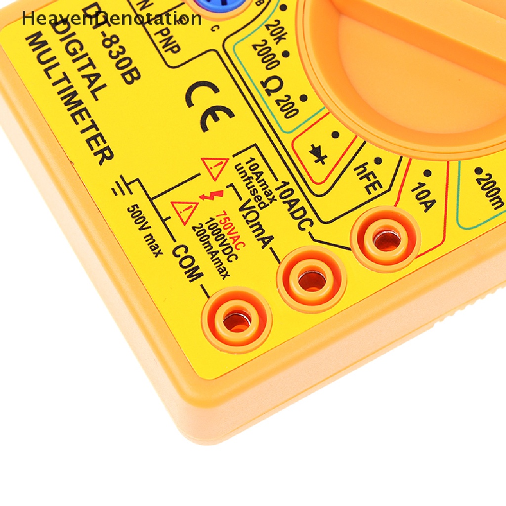 [HeavenDenotation] DT-830B LCD display digital multimeter ac/dc 750/1000v amp volt ohm tester