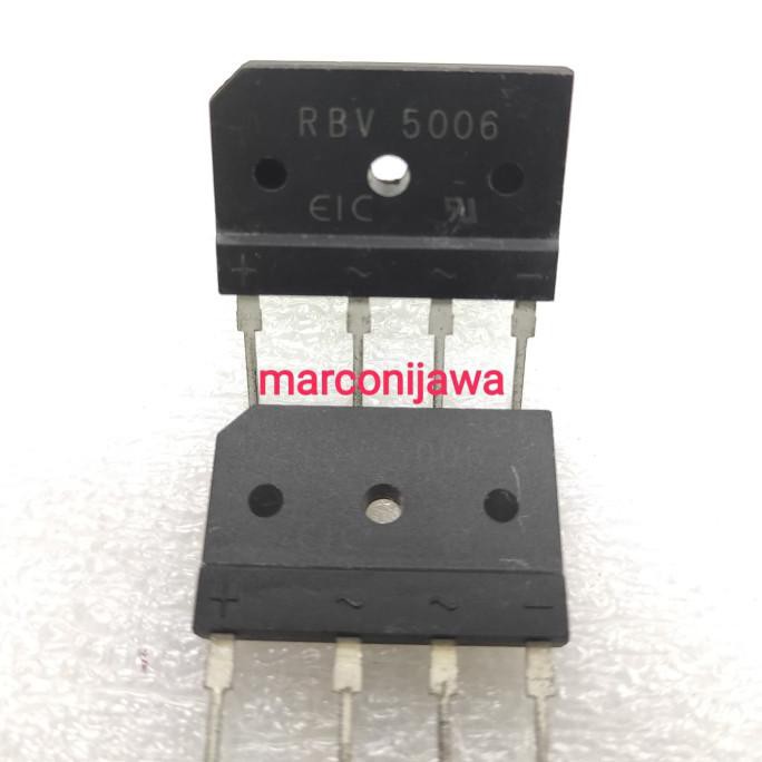 Diode Bridge Rbv5006 50A 600V Marcojiw99 Kualitas Baik