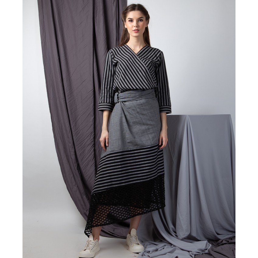 OKAINKU Kaina wrap skirt