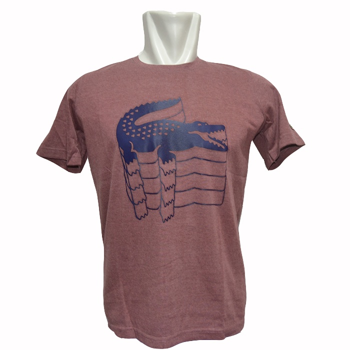 TSHIRT BAJU KAOS LACOSTE ORIGINAL - HIGH QUALITY (MERAH)