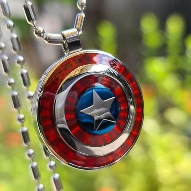 Pendant captain america marvel avenger/ kalung kesehatan