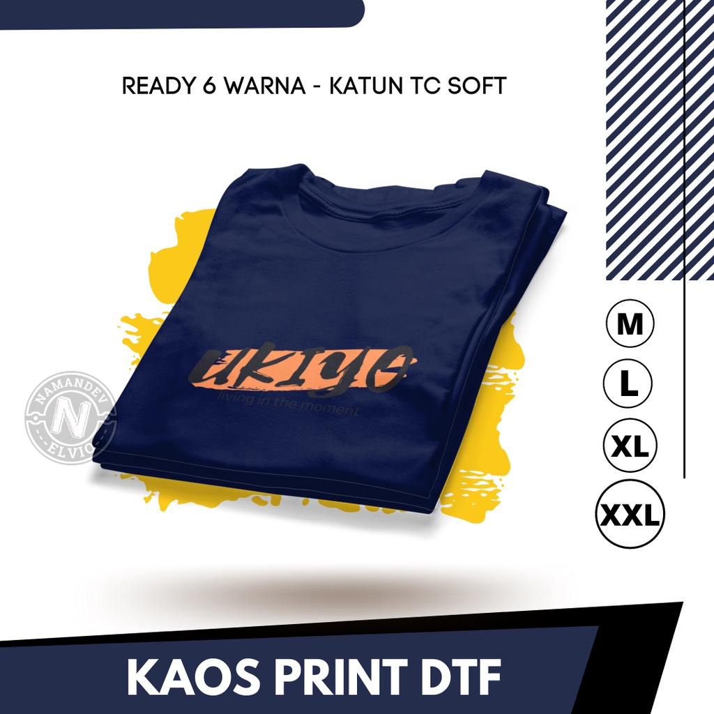 [ BISA COD ] BAJU KAOS T SHIRT ATASAN PAKAIAN DISTRO PRIA WANITA DEWASA MURAH DTF