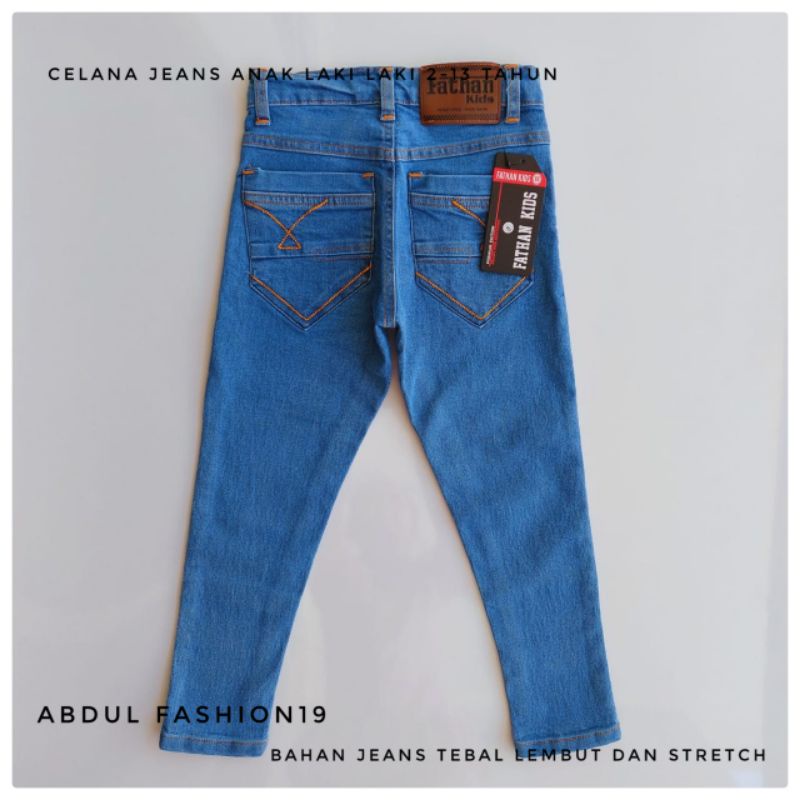 Celana Jeans Panjang Wos Terbaru Anak Cowok 4 -12 Tahun Celana Anak Laki Laki Terlaris