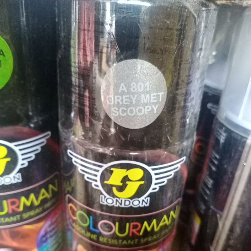 RJ London Colourman A801 Grey Met Scoopy
