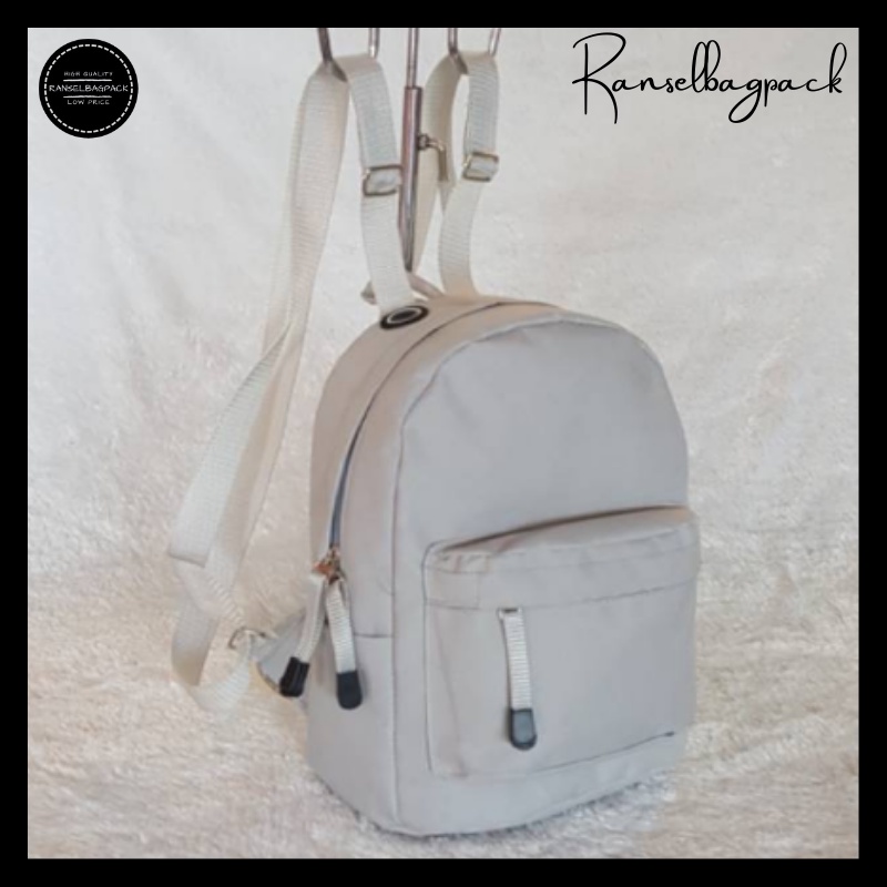 Tas Ransel Mini Punggung Backpack Bahu Model Korea Terbaru Kekinian Termurah Bagus Fashion Multifungsi Stylish Import Lokal Original Remaja Dewasa Traveling Holiday Perempuan Wanita Cewek