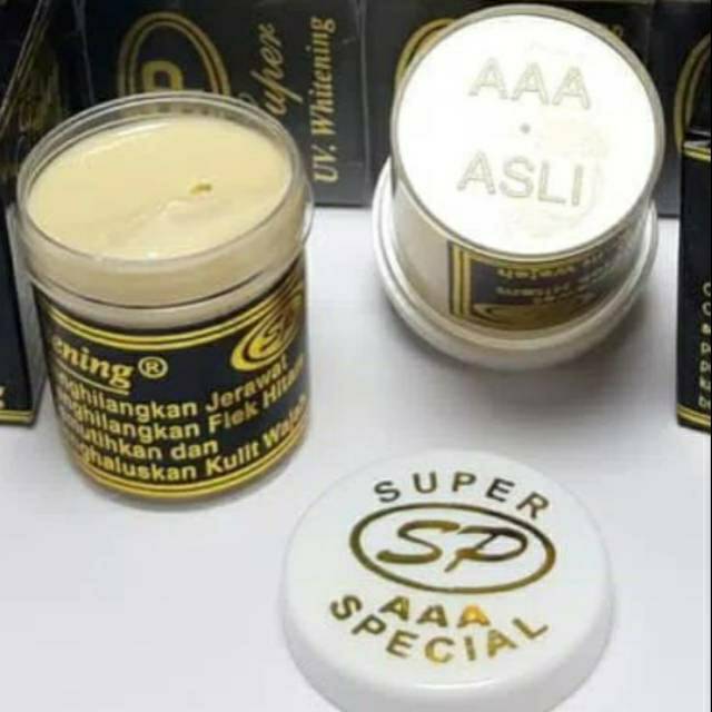 CREAM SP HITAM POT AAA KWALITAS SUPER LUSINAN