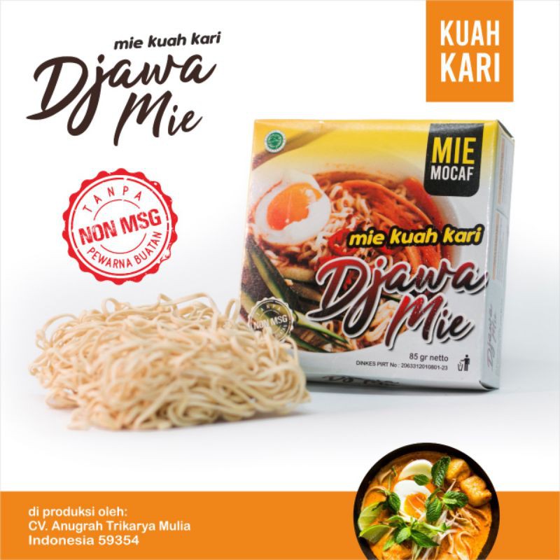 Djawa mie kuah KARI