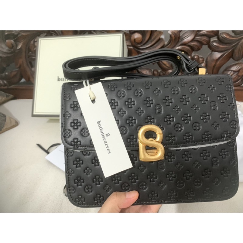 Monogram audrey Bag buttonscarves