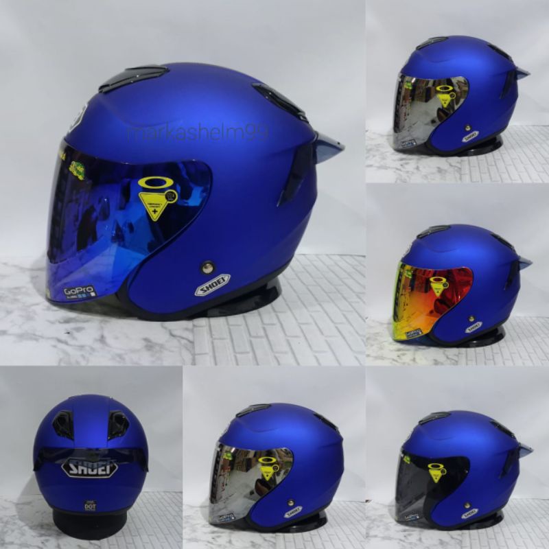 HELM DYR KYOTO PAKET GANTENG VARIASI VISOR VENOM IRIDIUM CLONE SHOEI REPLIKA KYT KYOTO PAKET GANTENG