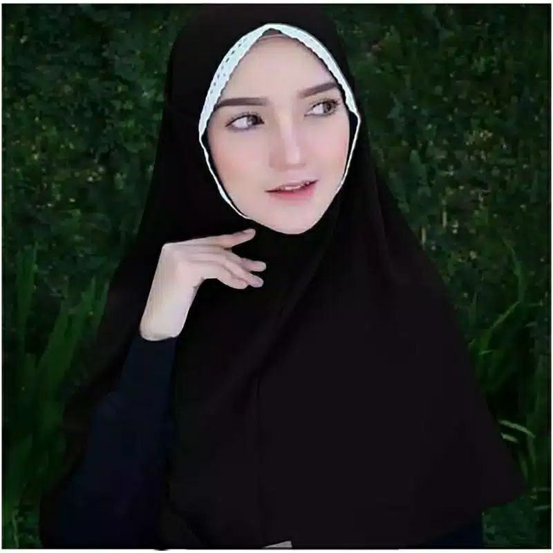 Bergo Hijab Maryam Renda Diamon