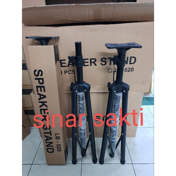 Stand Speaker tripot tiang speaker murah bagus harga 2bh