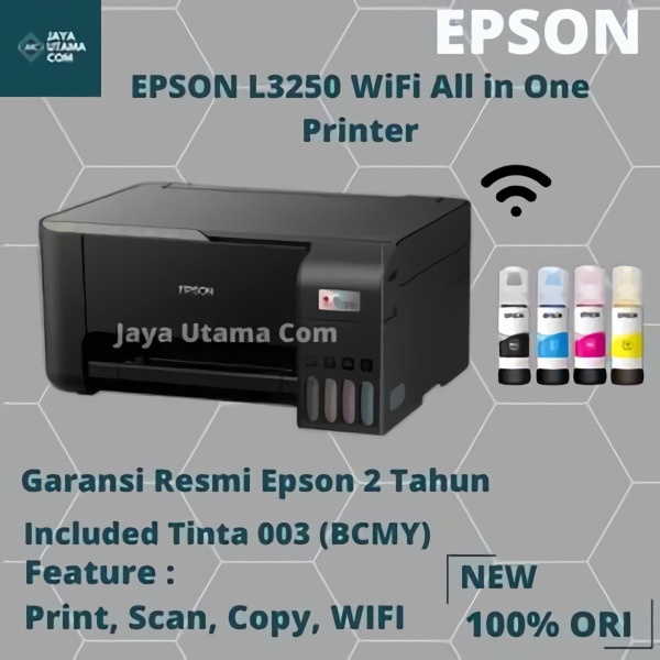 Printer Epson L3250 WiFi All in One Printer Wireless (Print,Scan,Copy)