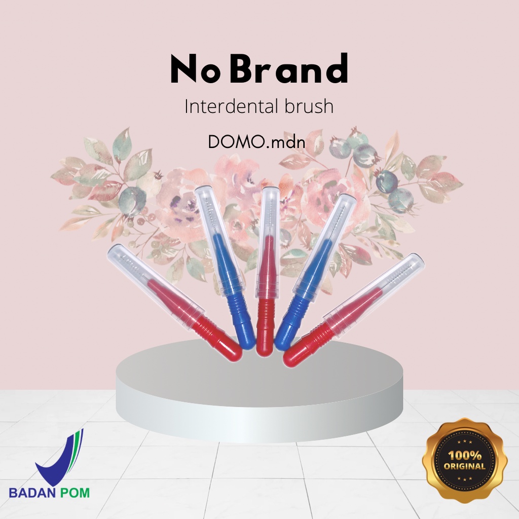 INTERDENTAL BRUSH SIKAT SELA GIGI BEHEL MINI FLOSSING BRUSH plastik floss pembersih
