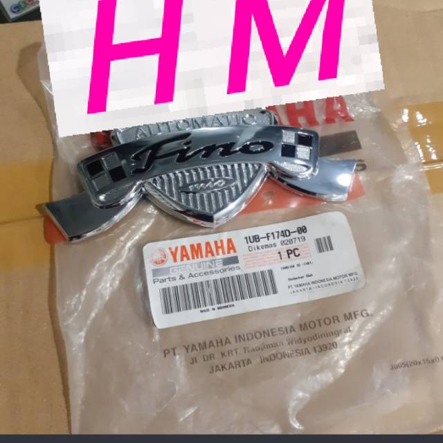 emblem 3D Fino karbu original 1pc 1UB-F174D-00