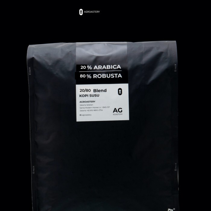 

PROMO Biji Kopi Blend 20/80 Kopi Susu Ekonomis 1 KG 1KG