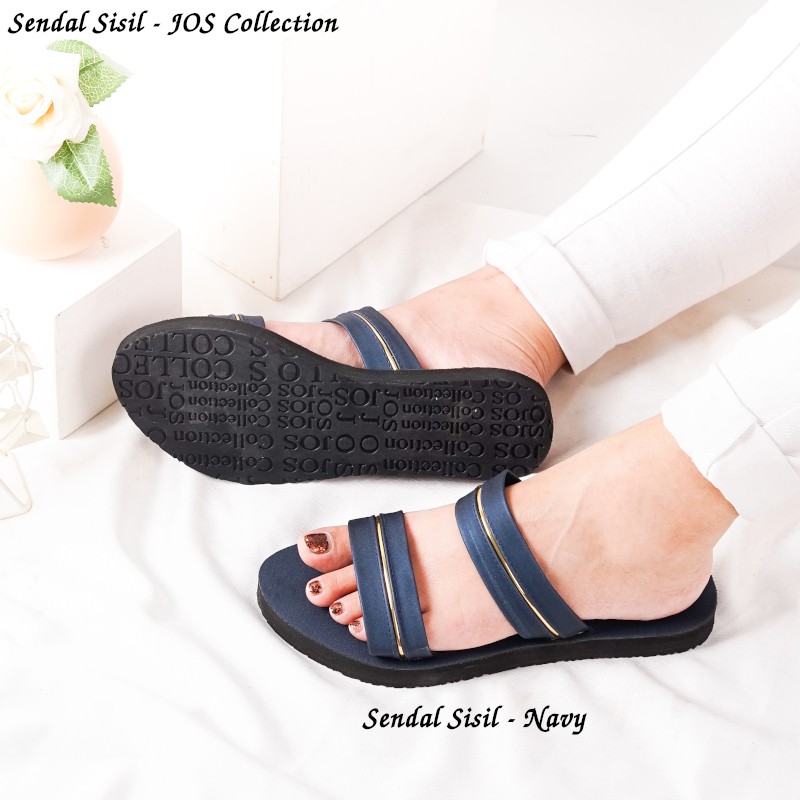 Sandal Selop Wanita Bahan Spon Anti Licin - Sisil by JOS Collection